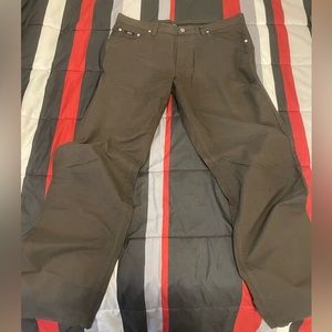 Brown Vintage Workwear Pants / Hugo boss chinos